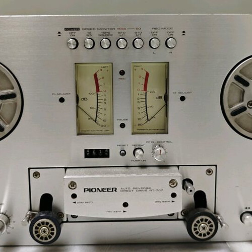 PIONEER RT 707 used reel-to-reel tape recorder