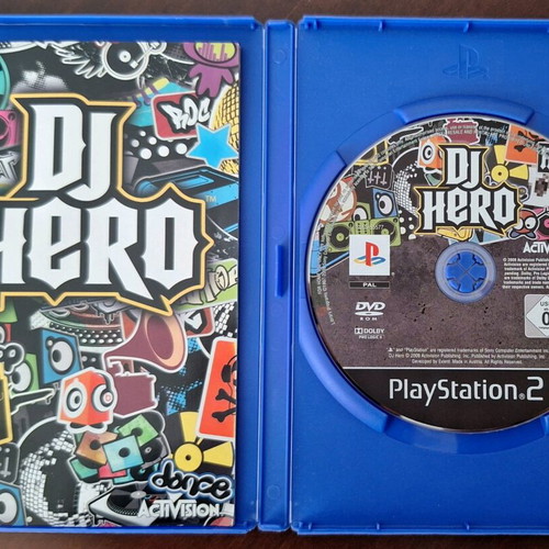 DJ Hero PlayStation 2 used without scratches