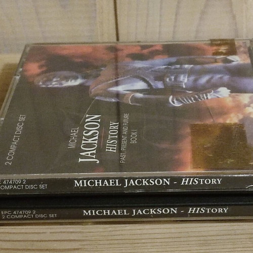Michael Jackson History 2-disc CD set, pop
