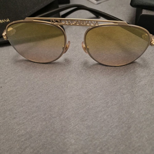 Dolce & Gabbana sunglasses like new, women's, gold
