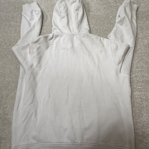 Lacoste cotton hoodie white XXL size