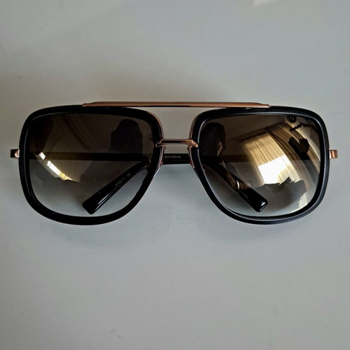 Dita Mach-One sunglasses like new, black and gold