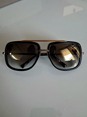 Dita Mach-One sunglasses like new, black and gold