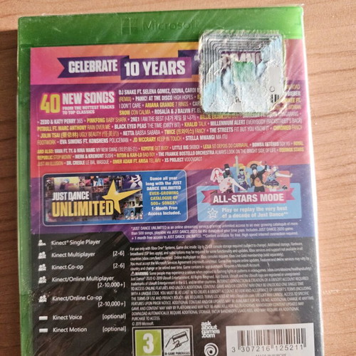 Just Dance 2020 Xbox One game sealed