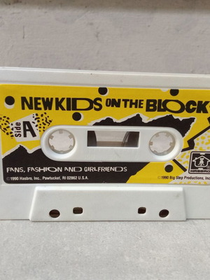 New Kids On The Block Hasbro cassette used, 1980s-1990s