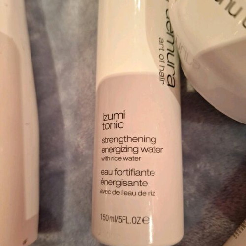 Shu Uemura Izumi Tonic set shampoo, serum, water, masque like new