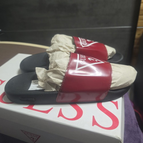 Guess flip flops size 42, new, red