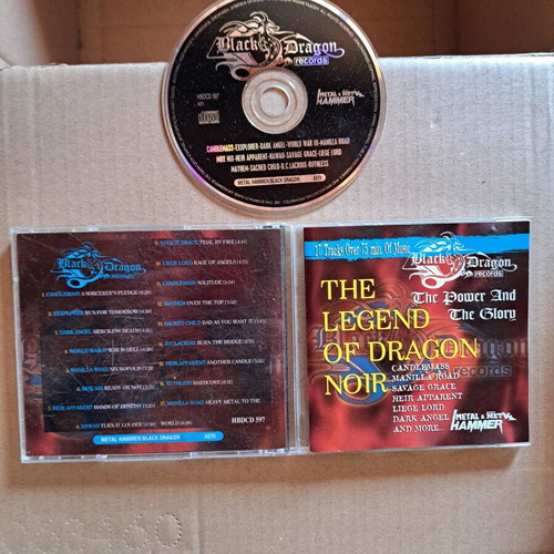 The Legend Of Dragon Noir CD like new, metal compilation