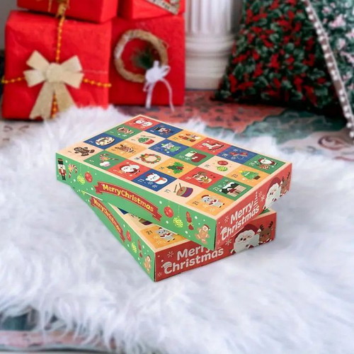 Christmas gift box 24 compartments new