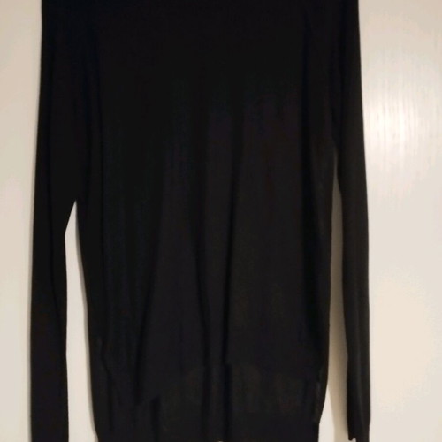 Black thin blouse Pull & Bear like new, size S