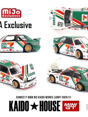 MiniGT Kaido Works BMW M3 Larry Chen V1 USA Exclusive 1:64 new