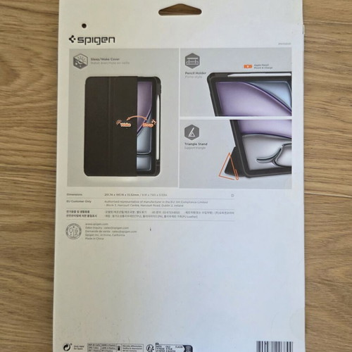 Spigen Urban Fit Flip Cover used, plastic and fabric for iPad Air 2020/2022