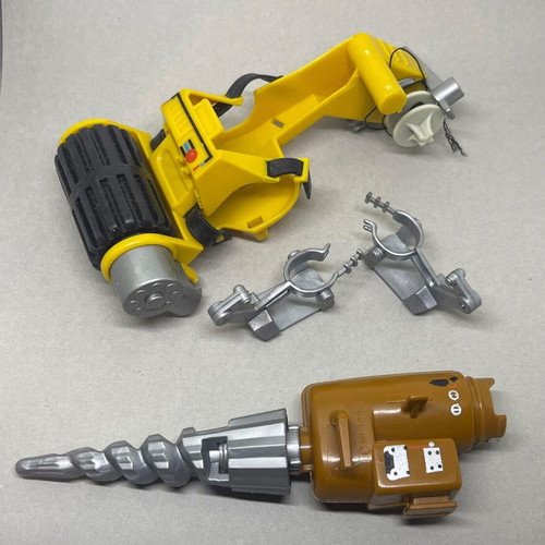 Motu cliff climber set used, incomplete, for display
