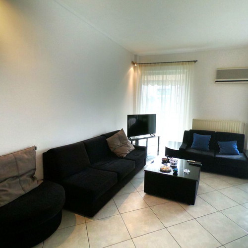 Italian Alcantara Sofa set used, 3-seat and 2-seat bed convertible