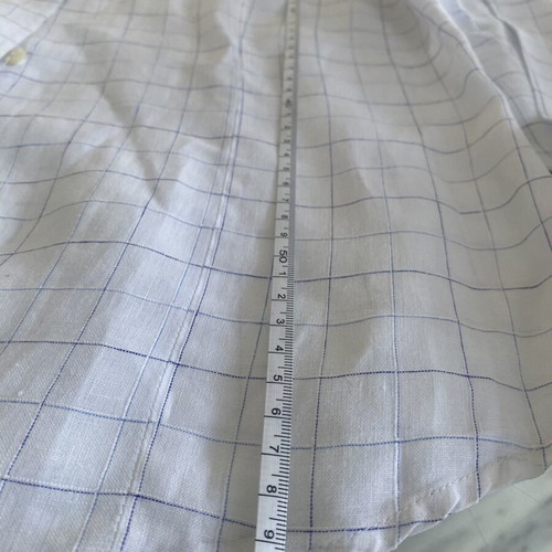Massimo Dutti linen shirt like new, size 42, white