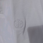 Blue Harbour cotton polo shirt size L like new, white