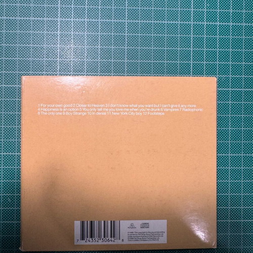 Pet Shop Boys Nightlife CD used in very good condition