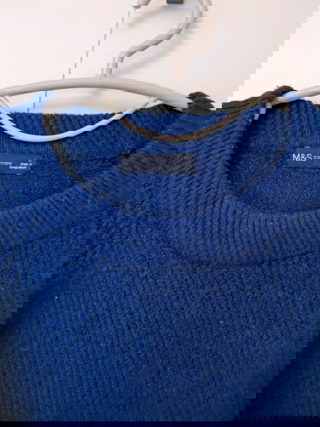 Πουλόβερ γυναικείο μπλε, Marks &Spencer