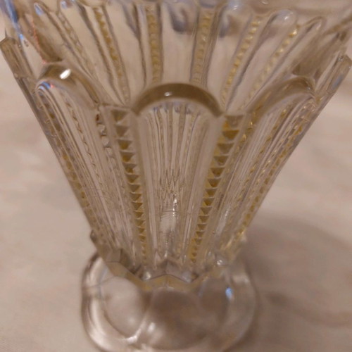 Beykoz glasses used, Turkish handmade with gold designs, 13 and 19 cm