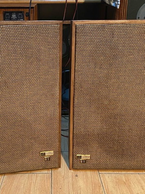 The Fisher KS-1 vintage speakers used, Heritage Series, made in USA
