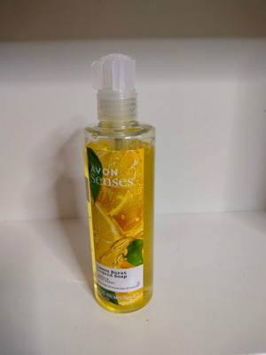 Hand cream soap new with applicator 250ml lemon scent