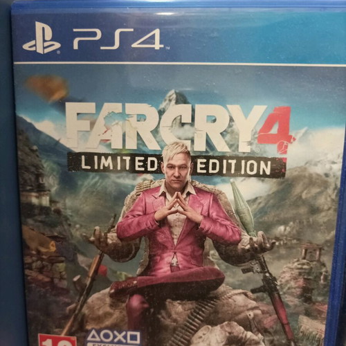 Farcry 4 Limited Edition used for PS4