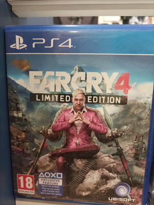 Farcry 4 Limited Edition used for PS4