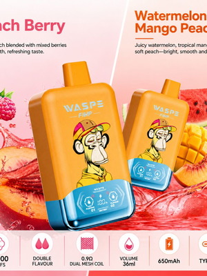 WASPE FW 40000 Puffs Double Flavour Disposable Vape