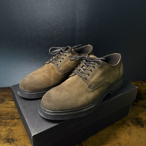 Massimo Dutti St Moritz suede men's shoes size 44, brown