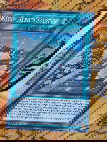 White Rose Cloister (Super Rare Yugioh)