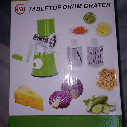 Tabletop drum grater new kitchen multi-cutter
