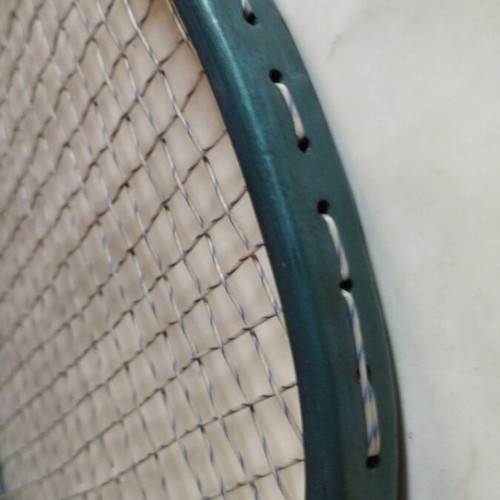 Vintage tennis racket used, 1970s