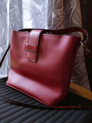 Carpisa crossbody bag like new, red