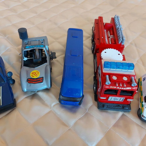 Toy cars used, set of 23, mostly metal