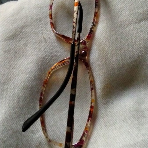 Vintage eyeglass frame multicolor, like new, Italian genuine