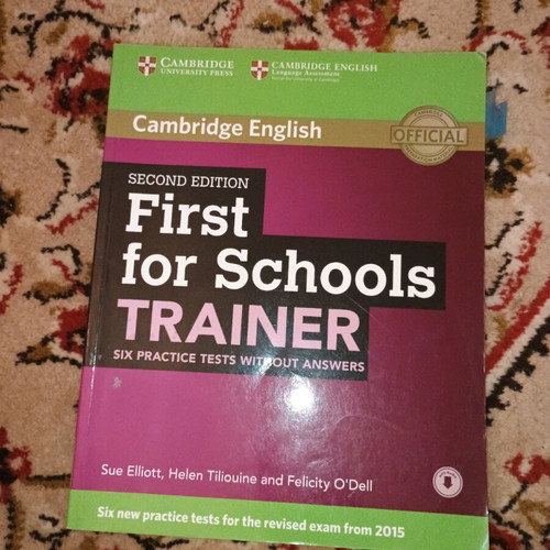 Cambridge B2 book used with many notes