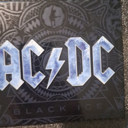 AC/DC Black Ice CD used, limited hardcover deluxe edition