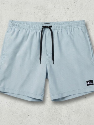 Quiksilver men's swim shorts XXL, blue and white stripes