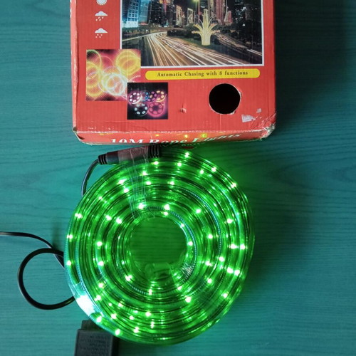 Neon light rope 10 meters green Christmas new