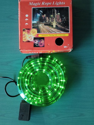 Neon light rope 10 meters green Christmas new