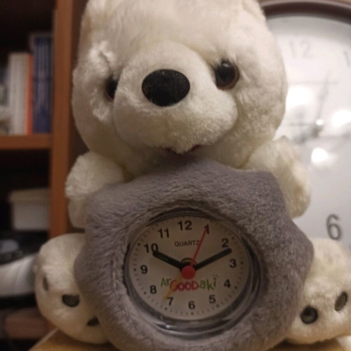 Bear Doll Clock used