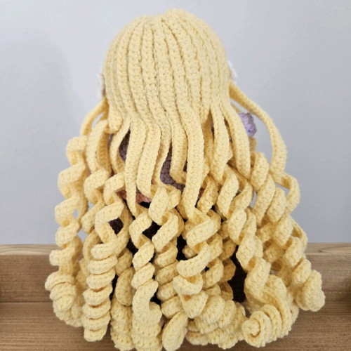 Rapunzel doll handmade like new