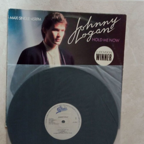 Johnny Logan Hold Me Now 12" LP pop ballad