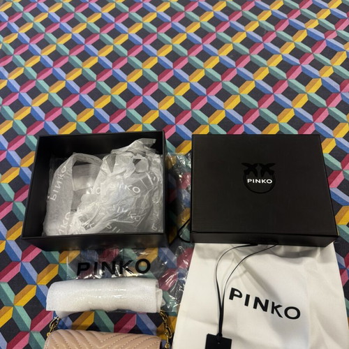 Pinko Love Mini Shoulder Bag, nude pink