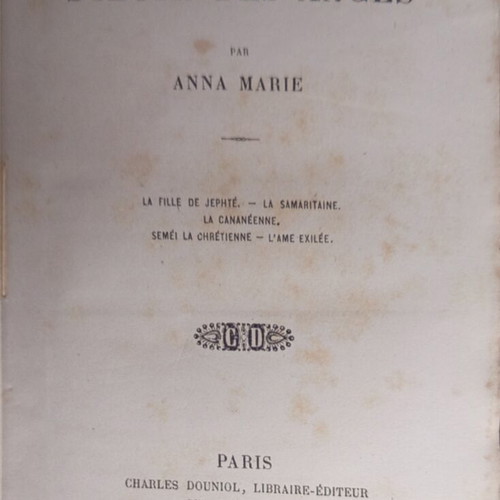 Les Saoeurs Des Anges book used, French language