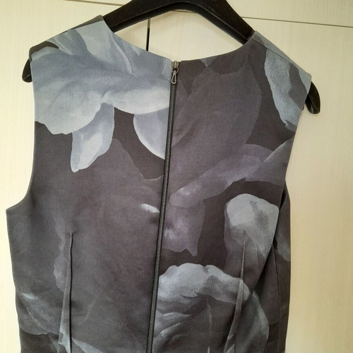 Lanvin midi dress like new, gray and blue