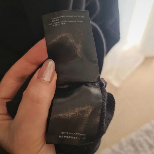 Balenciaga sweatshirt black like new, size M
