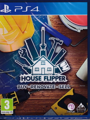 House Flipper PS4 new, factory sealed