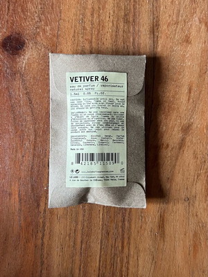 Le Labo Vetiver 46 tester 1.5ml authentic new