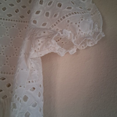 BSB Transparent Top with Lace like new, white, size M